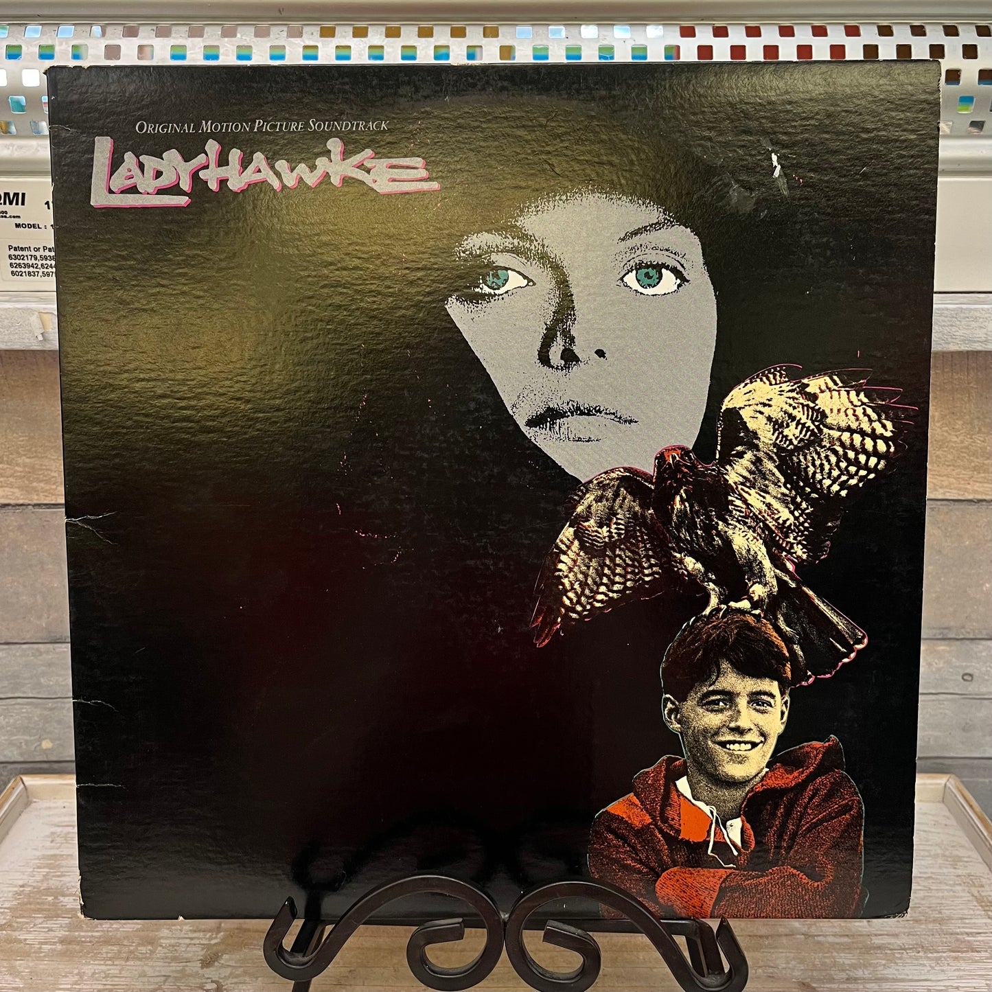 Ladyhawke Motion Picture Soundtrack Vinyl Record, 1985