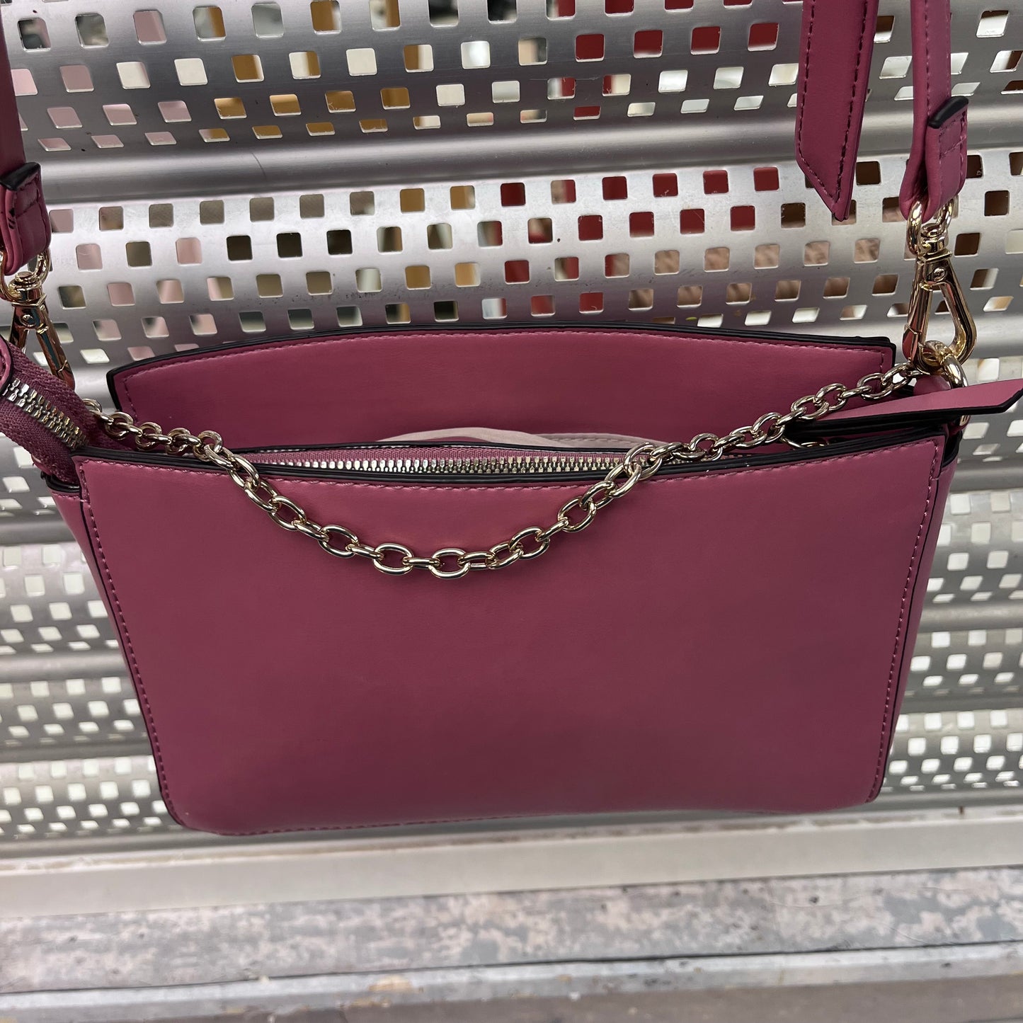 Nine West Quilted Faux Leather Crossbody Bag