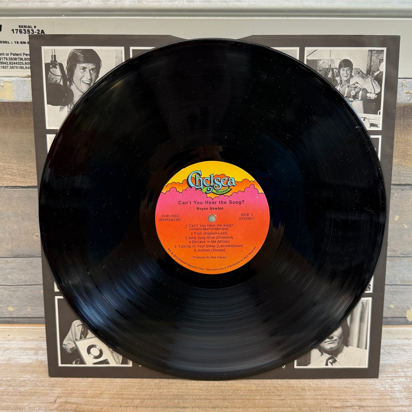 Wayne Newton Can’t You Hear the Song Vinyl Record, 1972