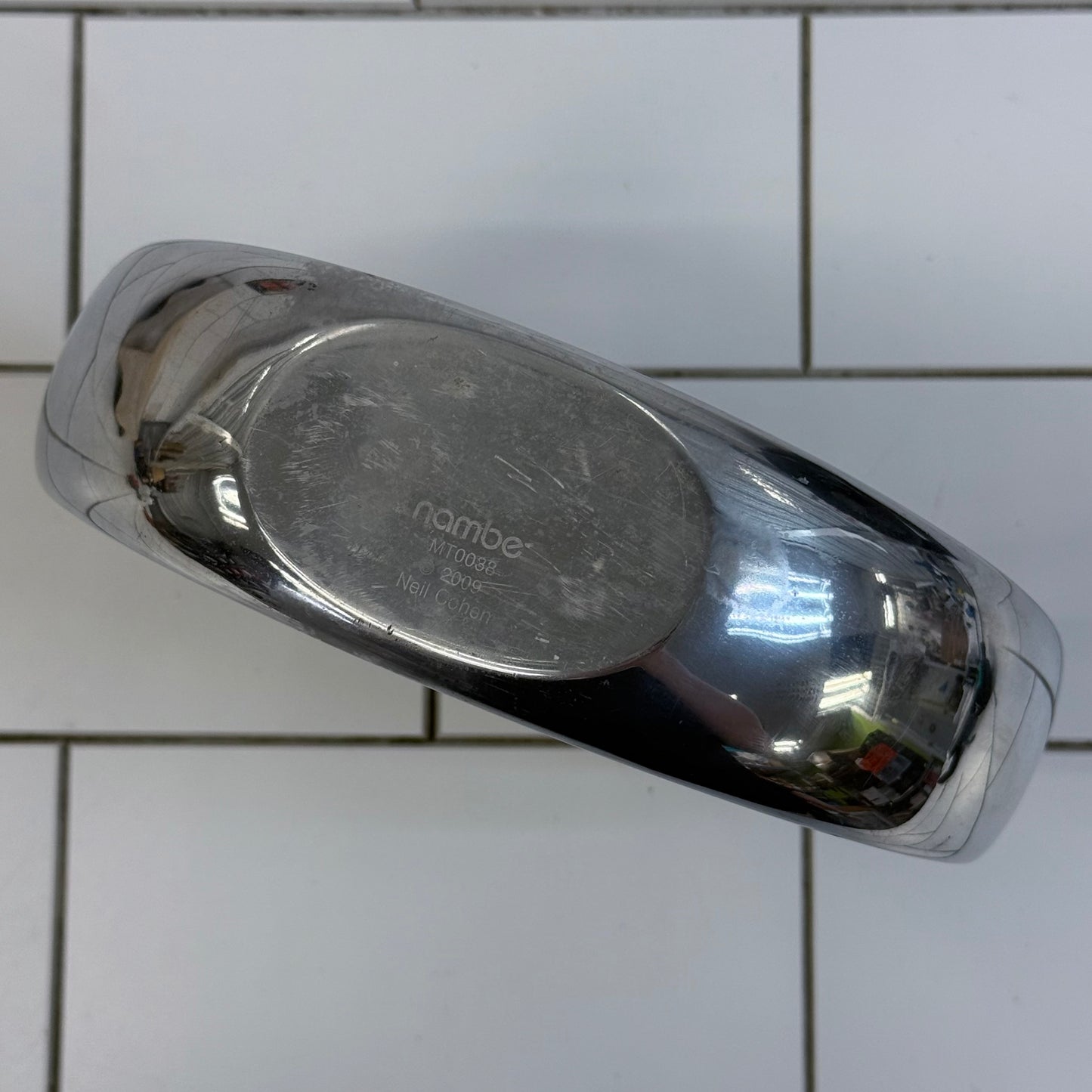 Nambé Neil Cohen Sculptural Bud Vase, 2009