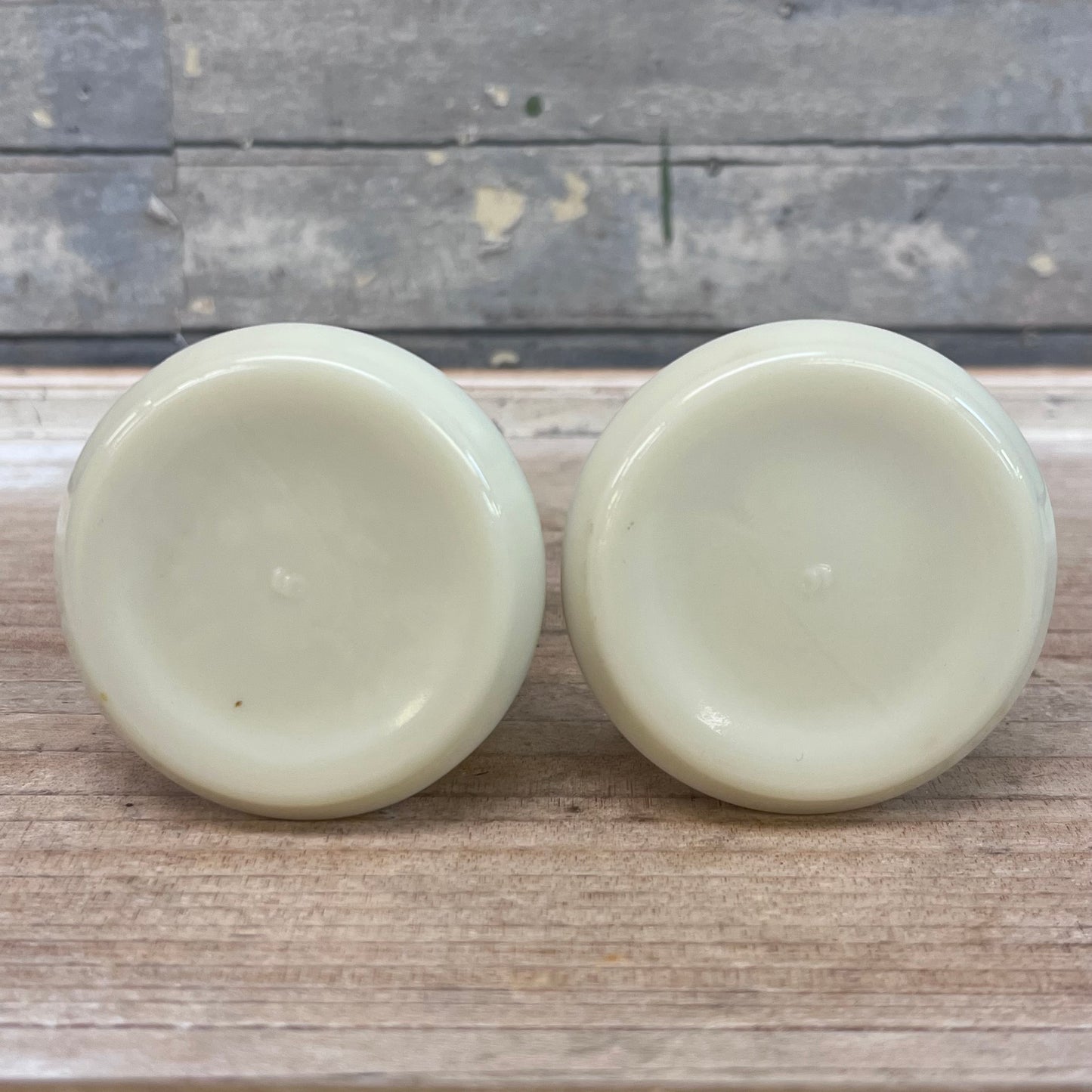 Wheatonware Salt & Pepper Shakers, Cerama Opal Glass