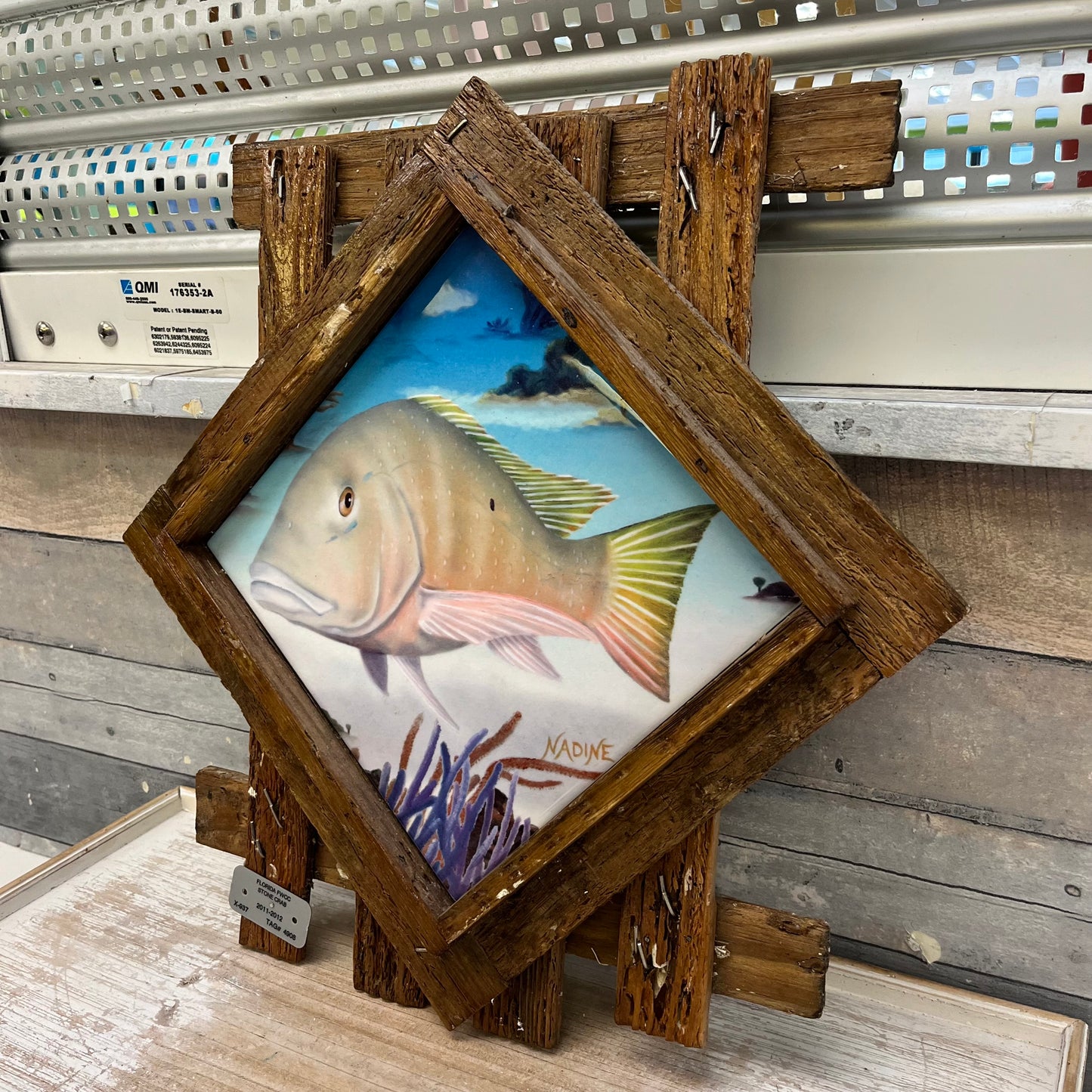 Lobster Trap Art Mutton Honey, Original Artwork