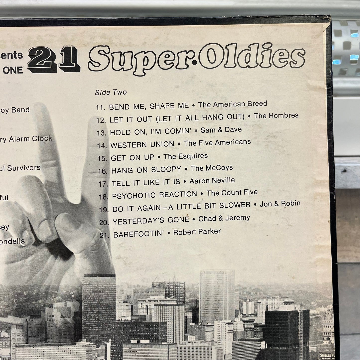WIXZ Presents 21 Super Oldies Volume One Vinyl Record