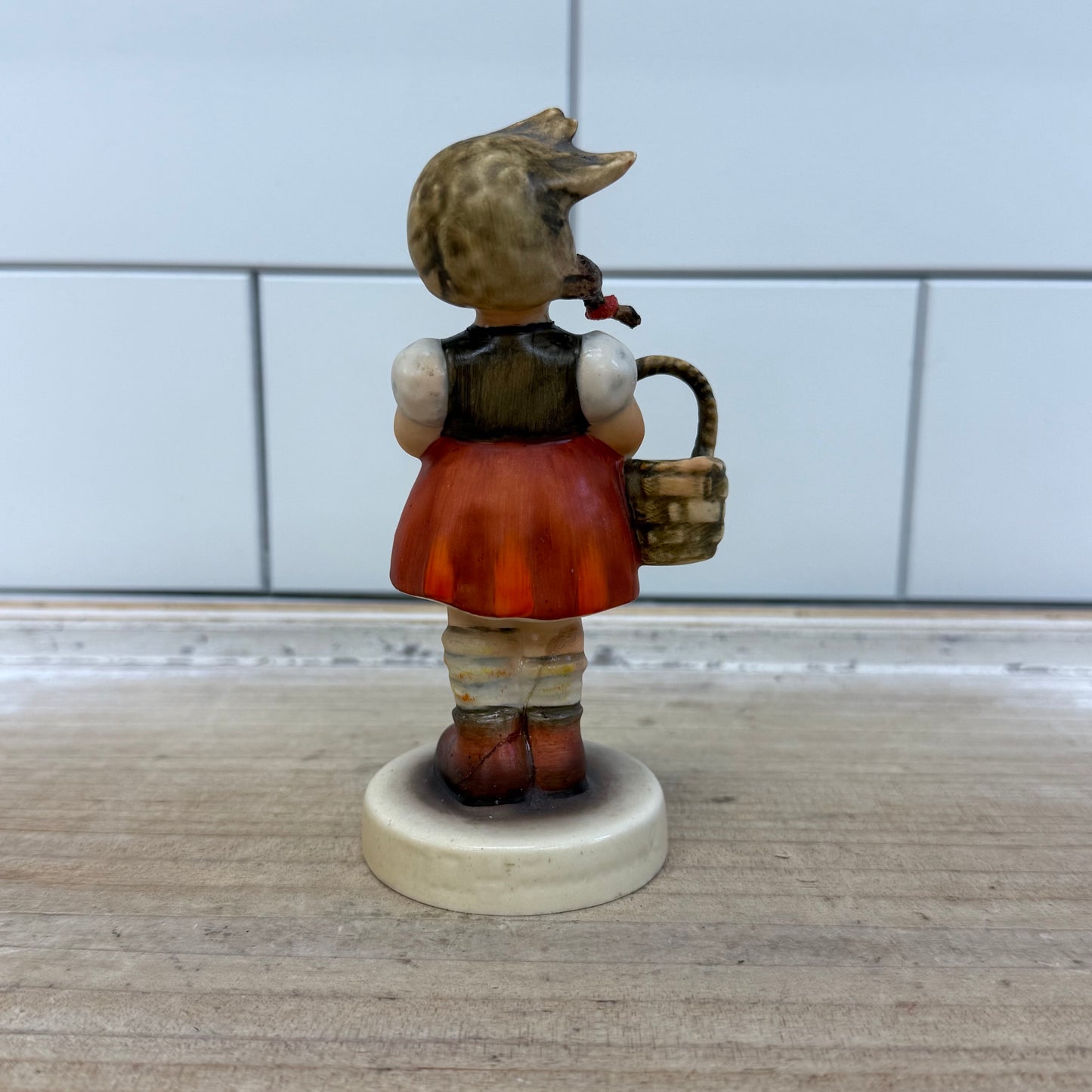 Goebel Hummel Little Shopper Figurine, Porcelain