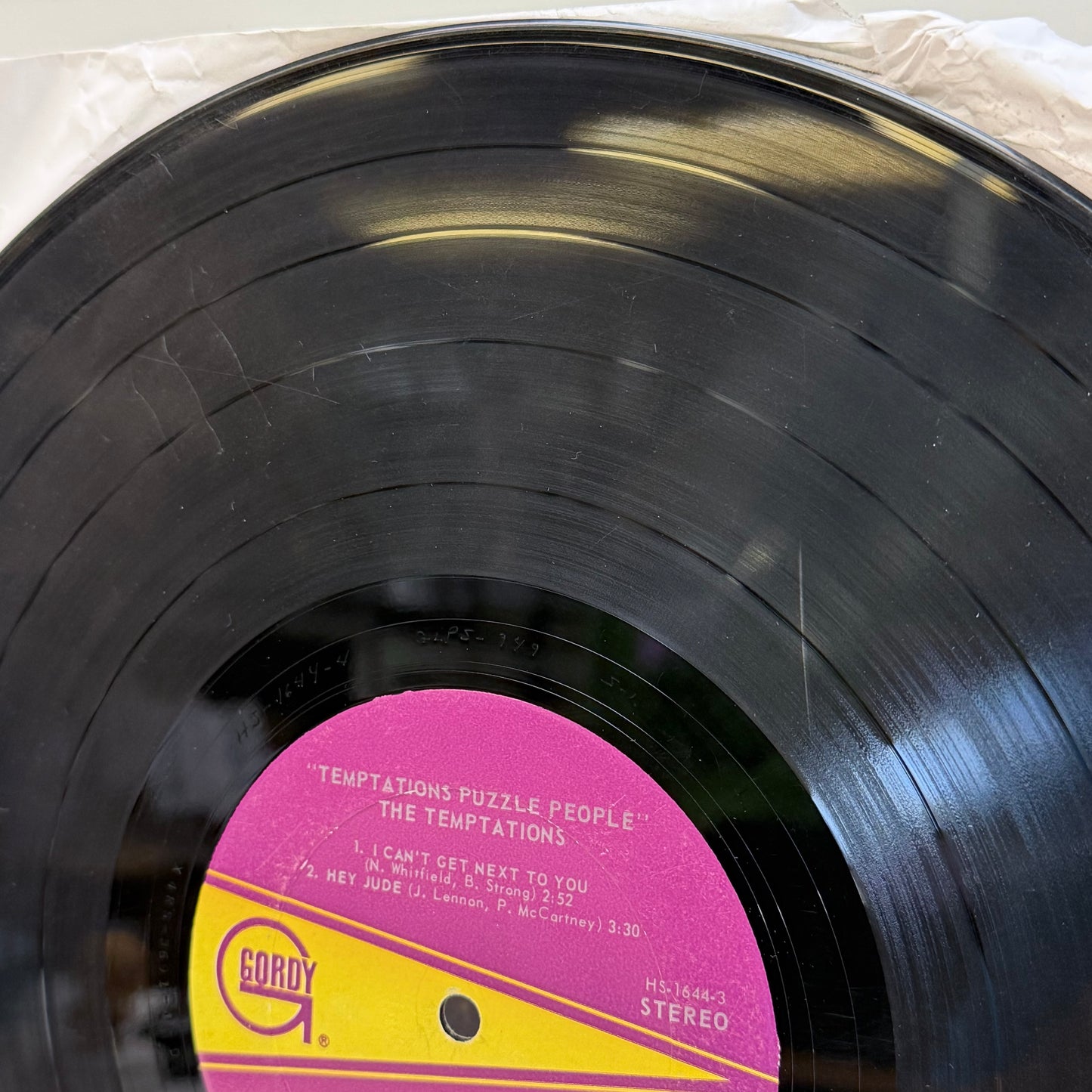 The Temptations Puzzle People Vinyl Record, 1969