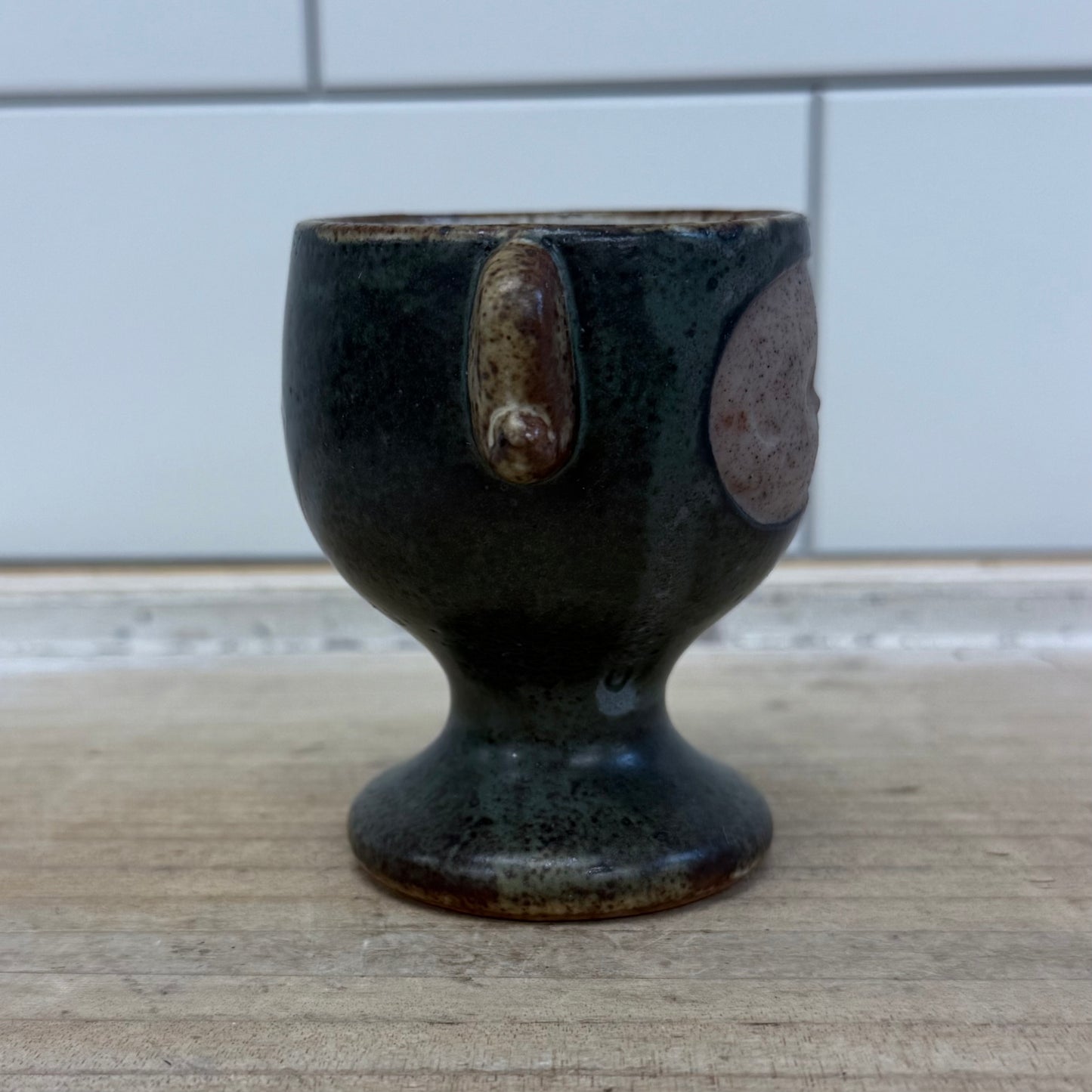 Uctci Speckled Stoneware Egg Cup