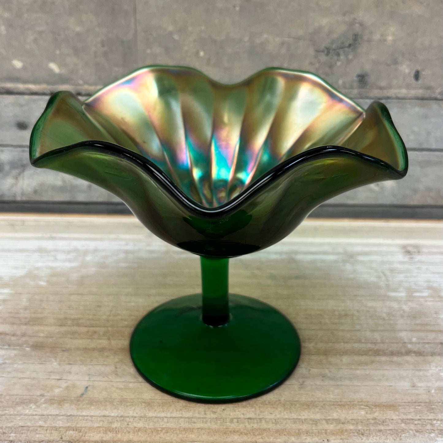 Fenton Carnival Glass Dish