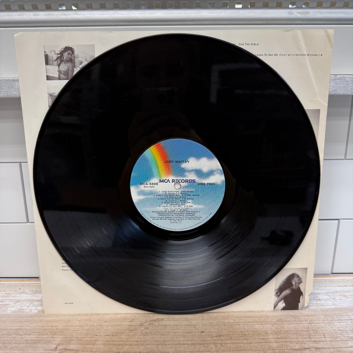 Jody Watley Self Titled Vinyl Record, 1980