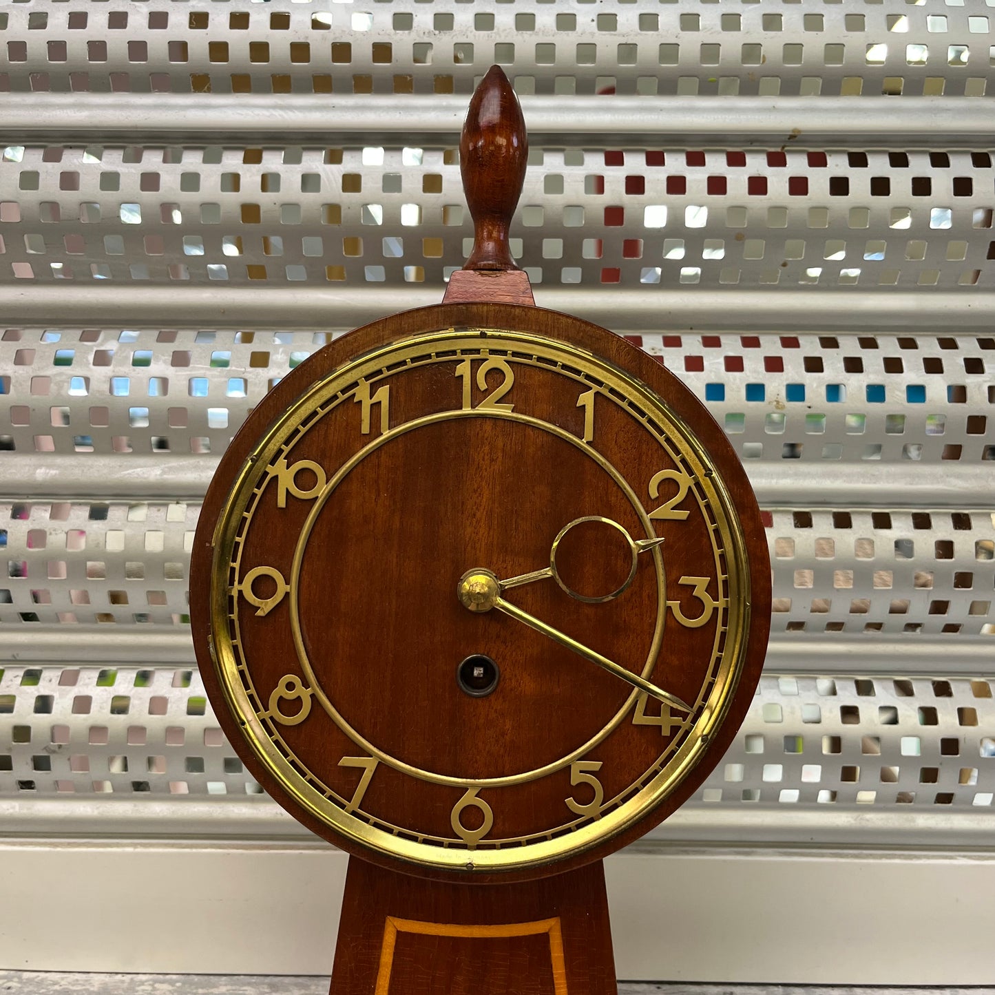 Mid-Century German Banjo Clock