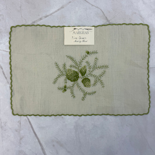 Rare Madeira Marghab Doilies, Set of 2