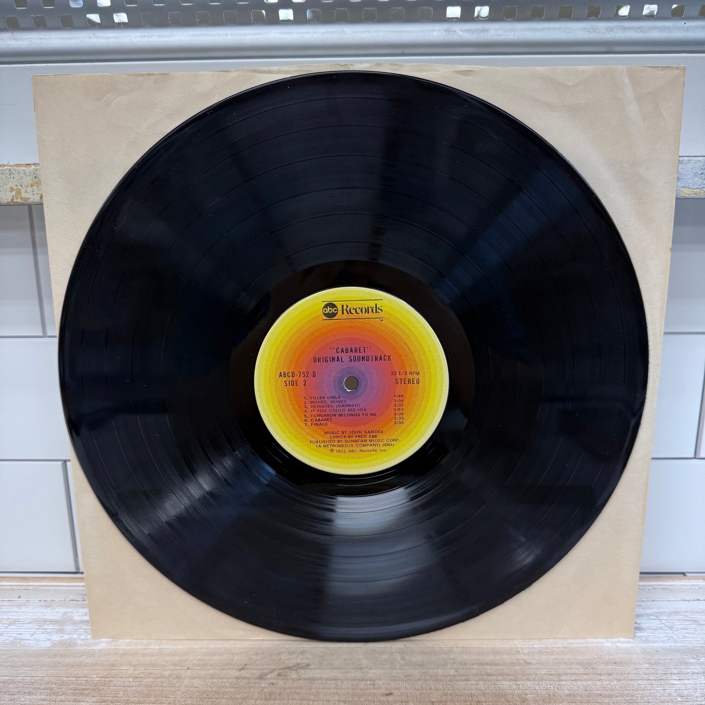 Cabaret Original Motion Picture Soundtrack, 1972