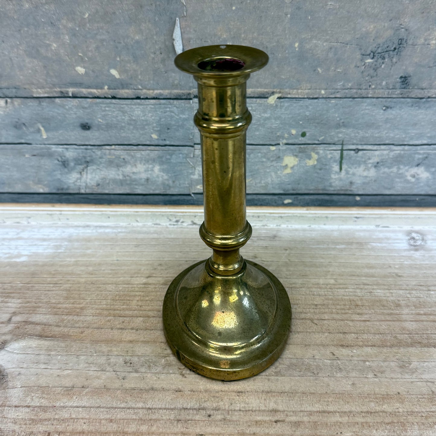 Solid Brass Candlestick Holder
