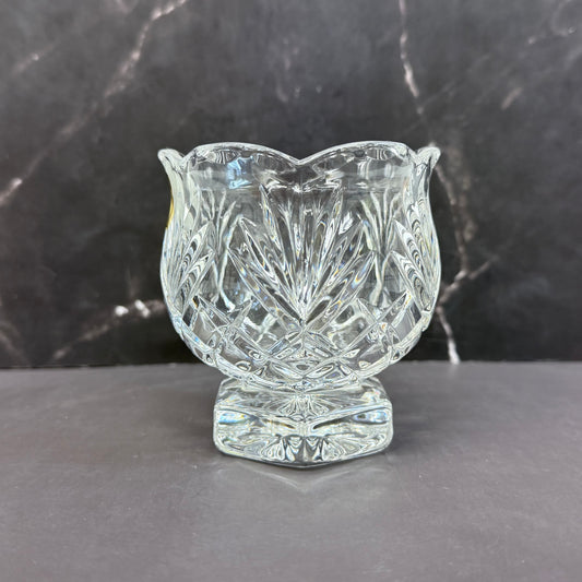 Noritake Hampton Hall Votive, Cut Crystal Candle Holder