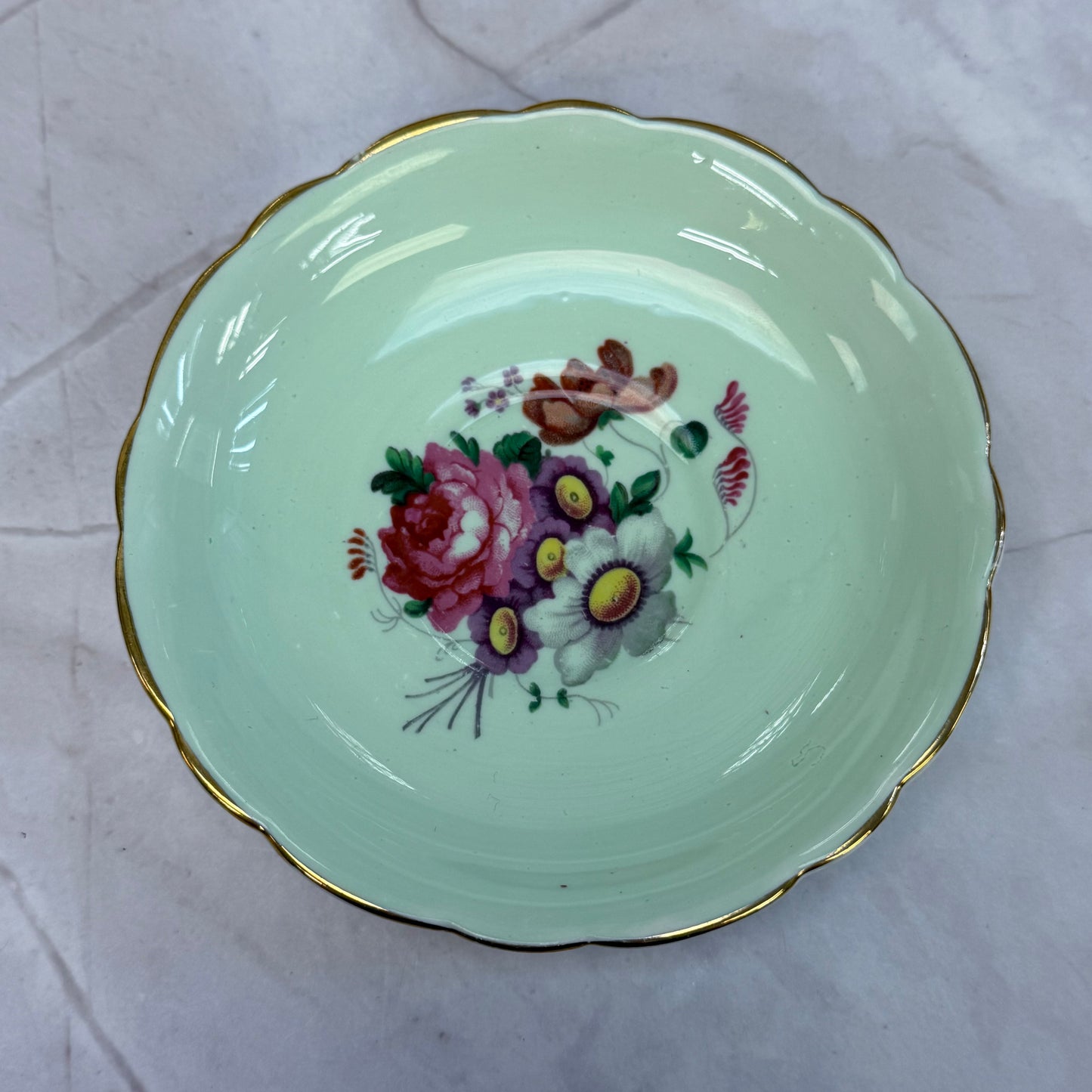 Paragon Double Warrant Bone China Teacup & Saucer 1930s