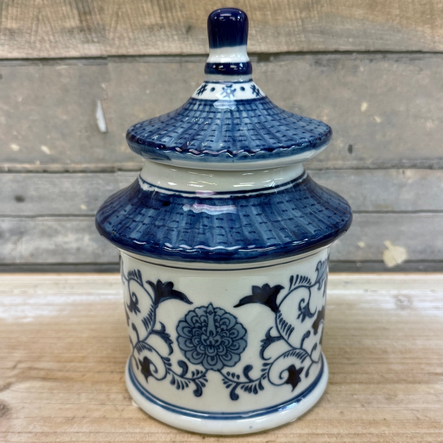 Chinoiserie Floral Porcelain Jar Selection