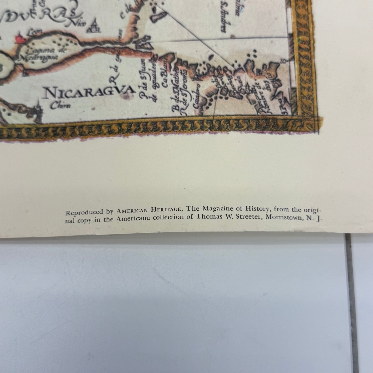 Gabriel Tatton The New World Map Art Print, By American Heritage