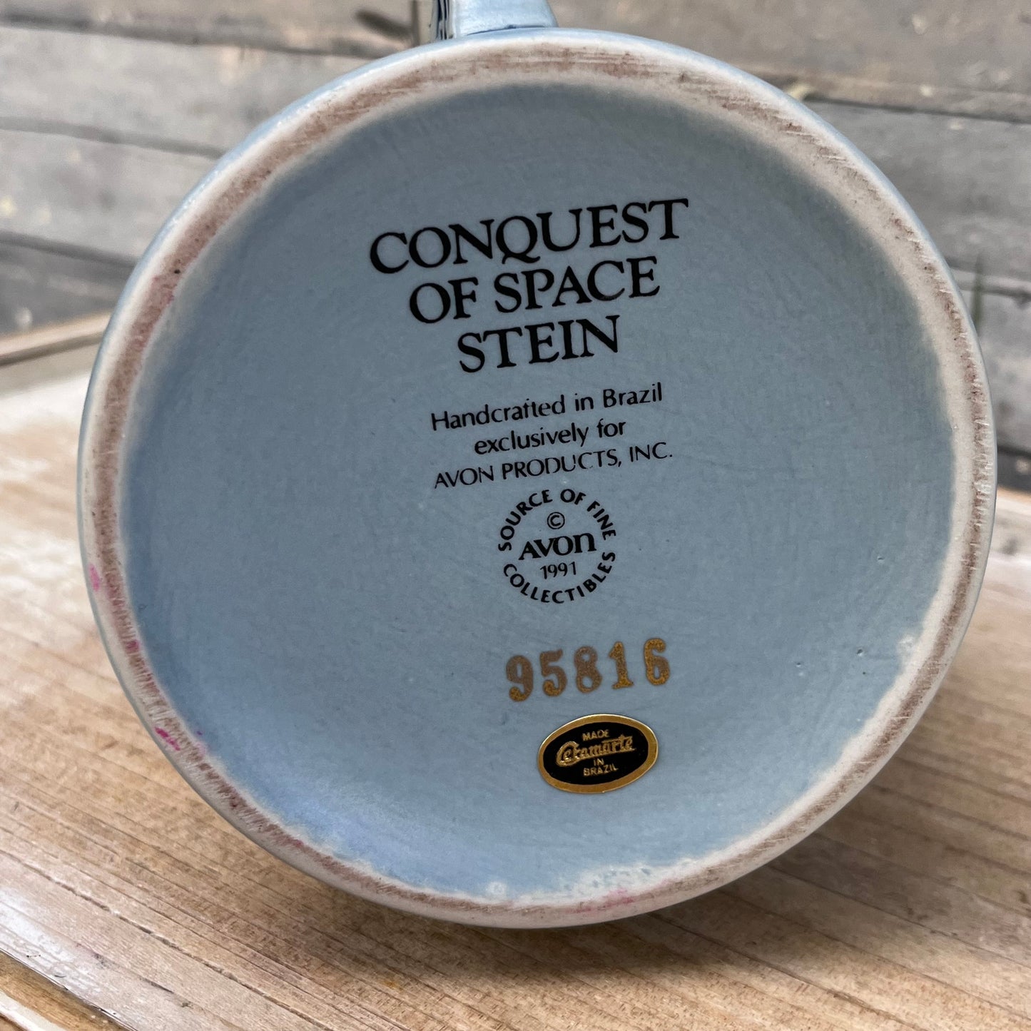 Avon Conquest of Space Lidded Stein, 1991