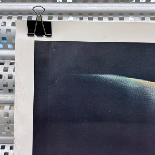 Rare NASA JPL Viking Mars Poster 1970s Across the Threshold to Mars