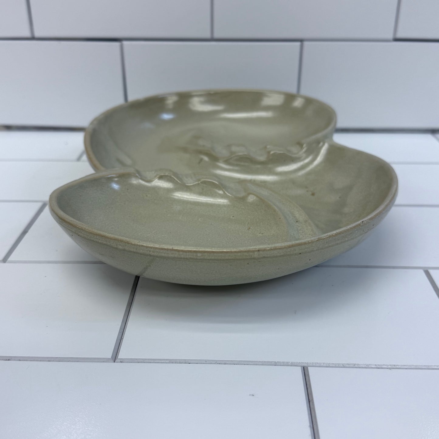 McCoy Pottery Divided Dish
