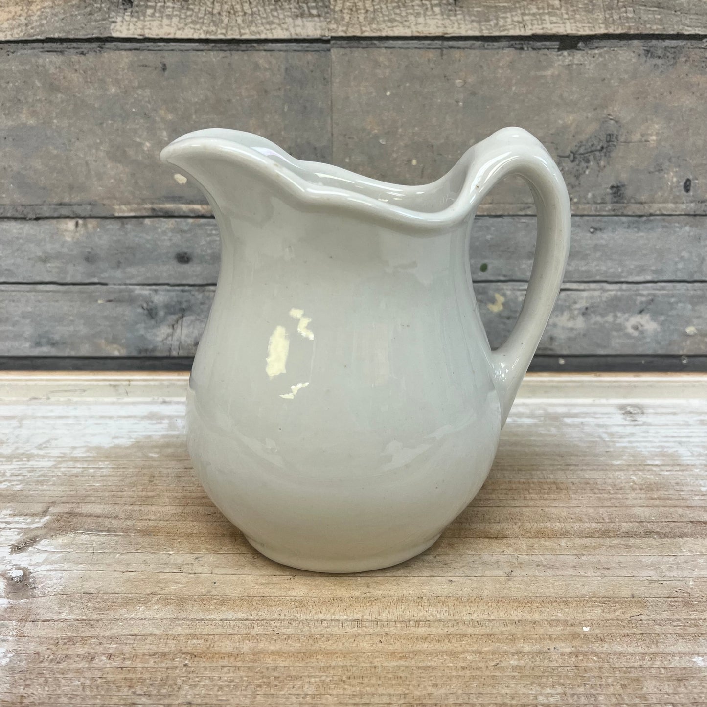 Vintage Buffalo China Pottery Creamer