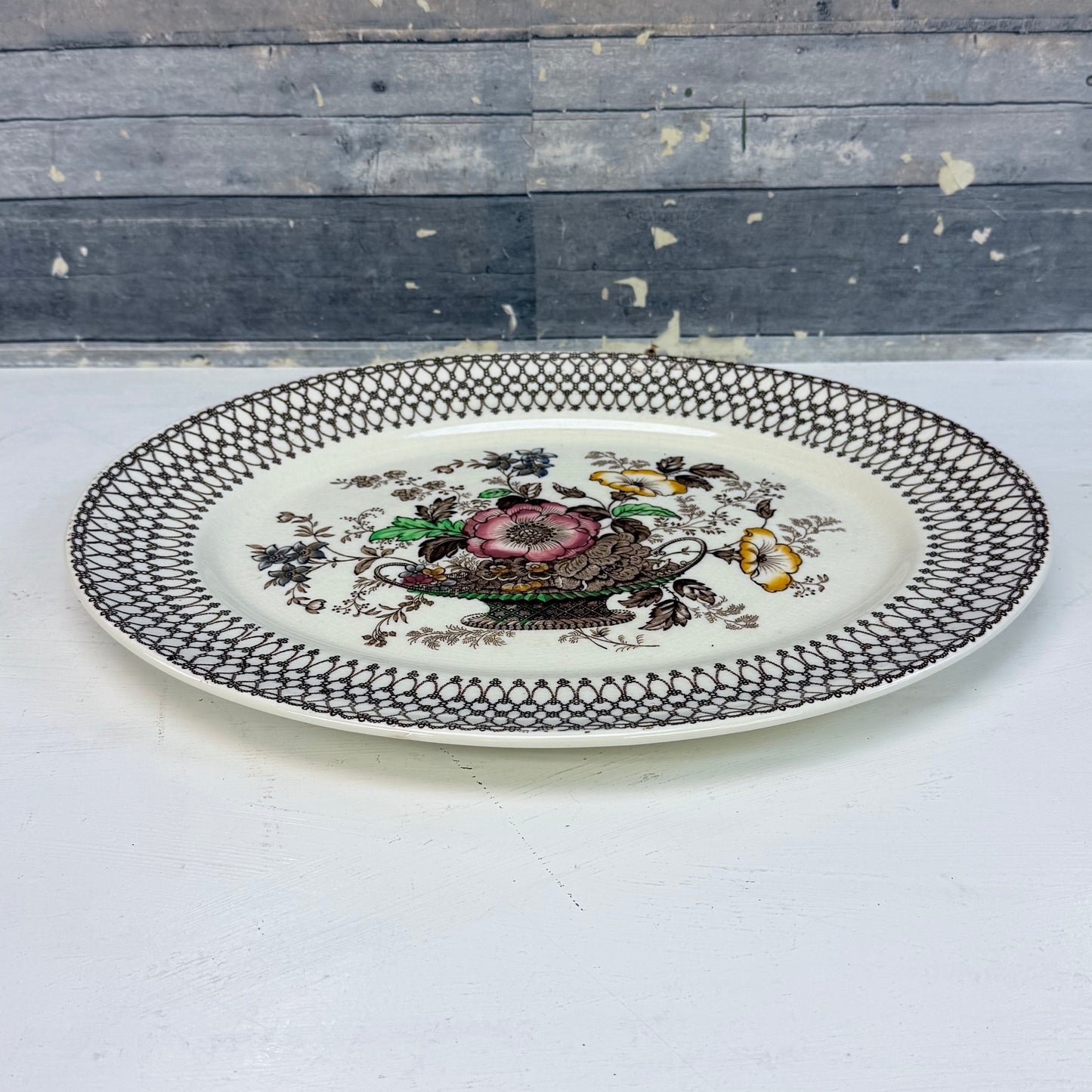 Myott & Son Bonnie Dundee Ironstone Platter