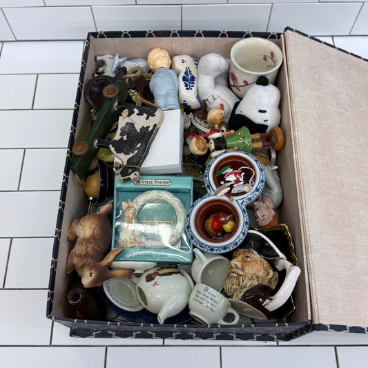 Mystery Estate Box Vintage Collectibles, 16 LB