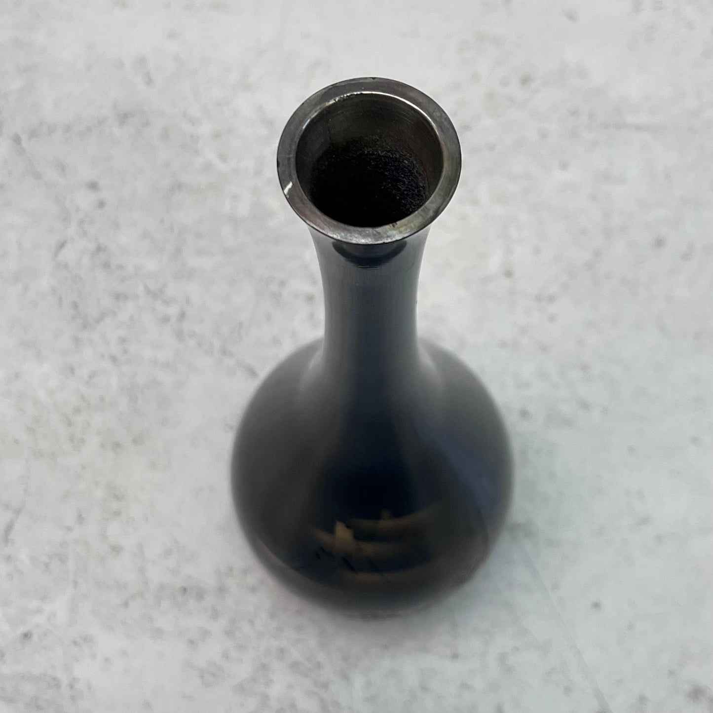 Japanese Chokin Etched Metal Vase Selection