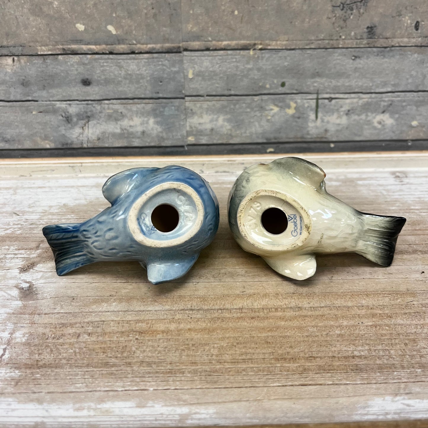 Goebel Porcelain Bird Figurines, Set of 2