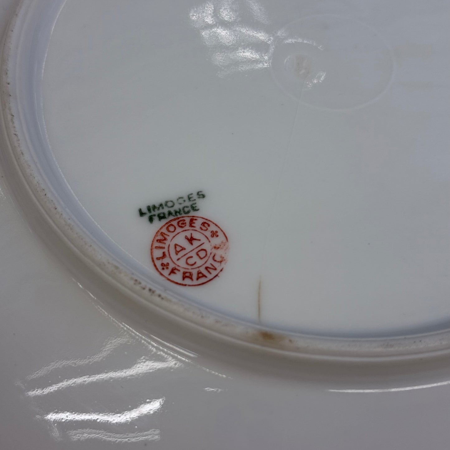 Belle Époque Limoges Porcelain Cabinet Plate Selection c.1900