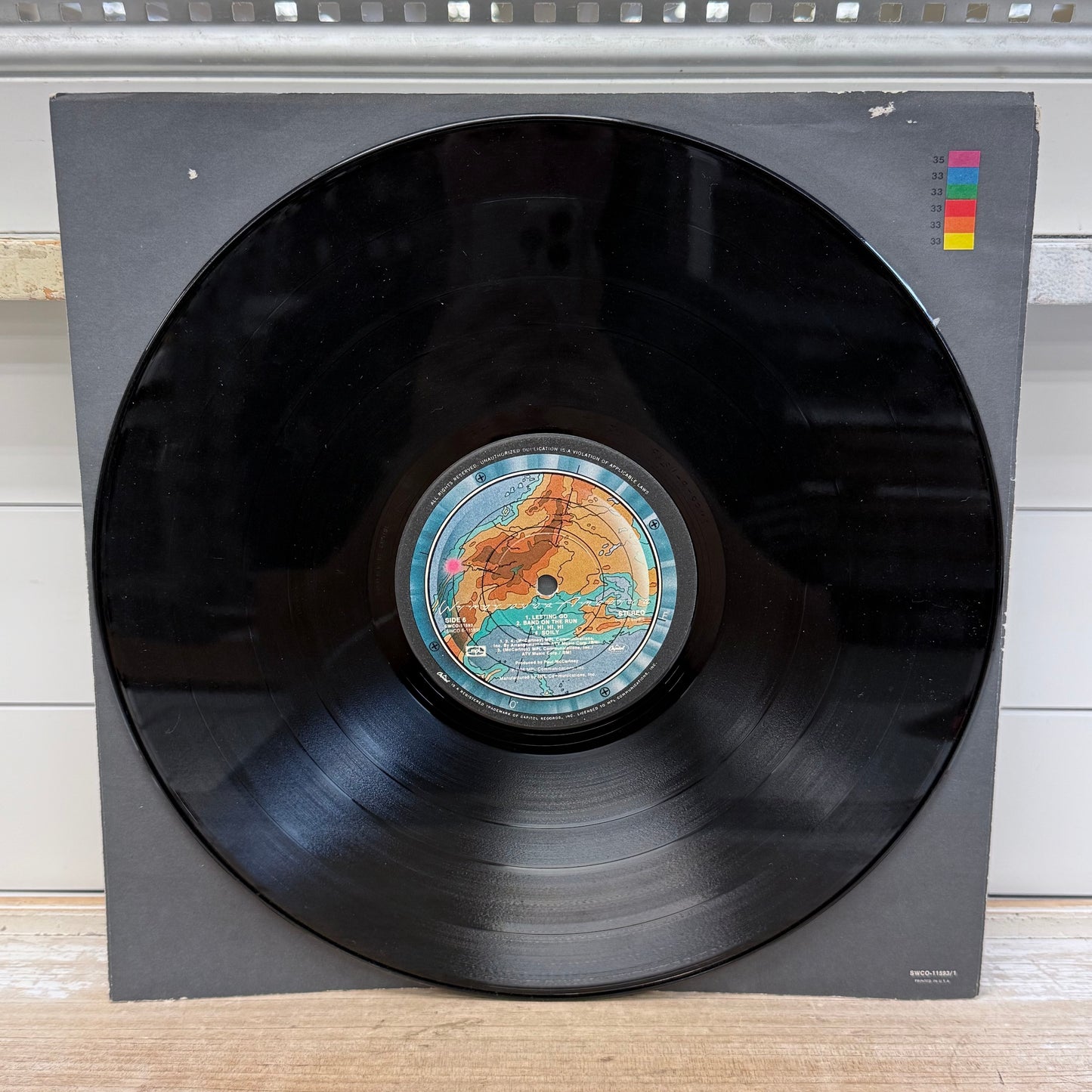 Wings Over America Triple Vinyl Record, 1976 SWCO-11593