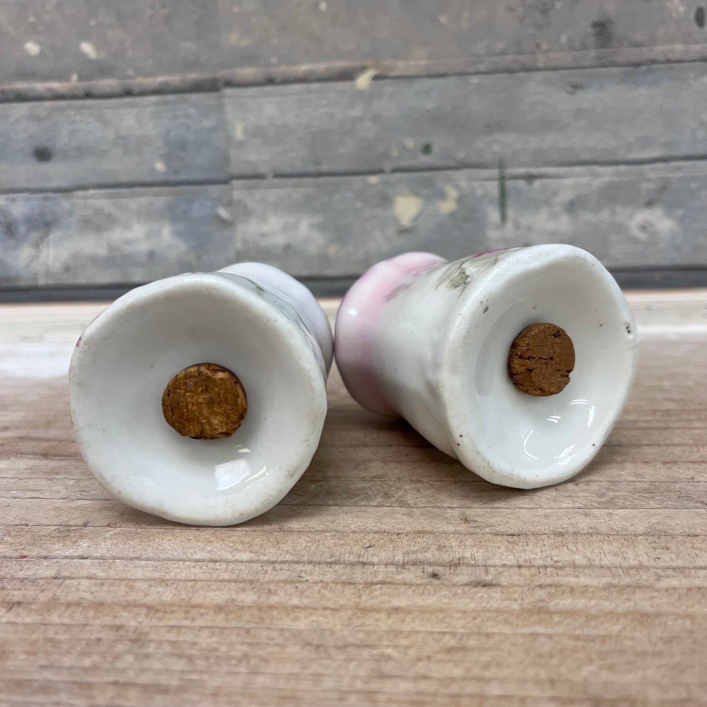 Floral Iridescent Salt & Pepper Shakers