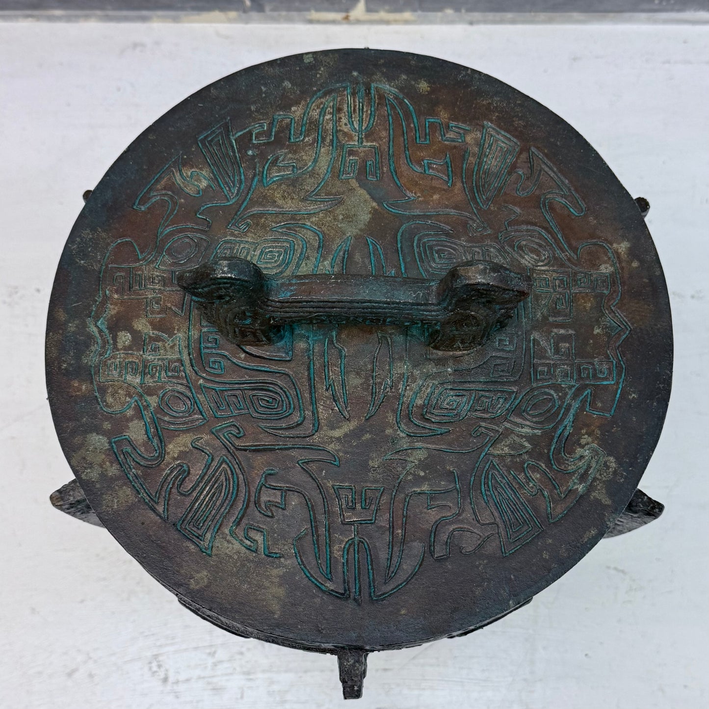 James Mont Style Bronze Ice Bucket