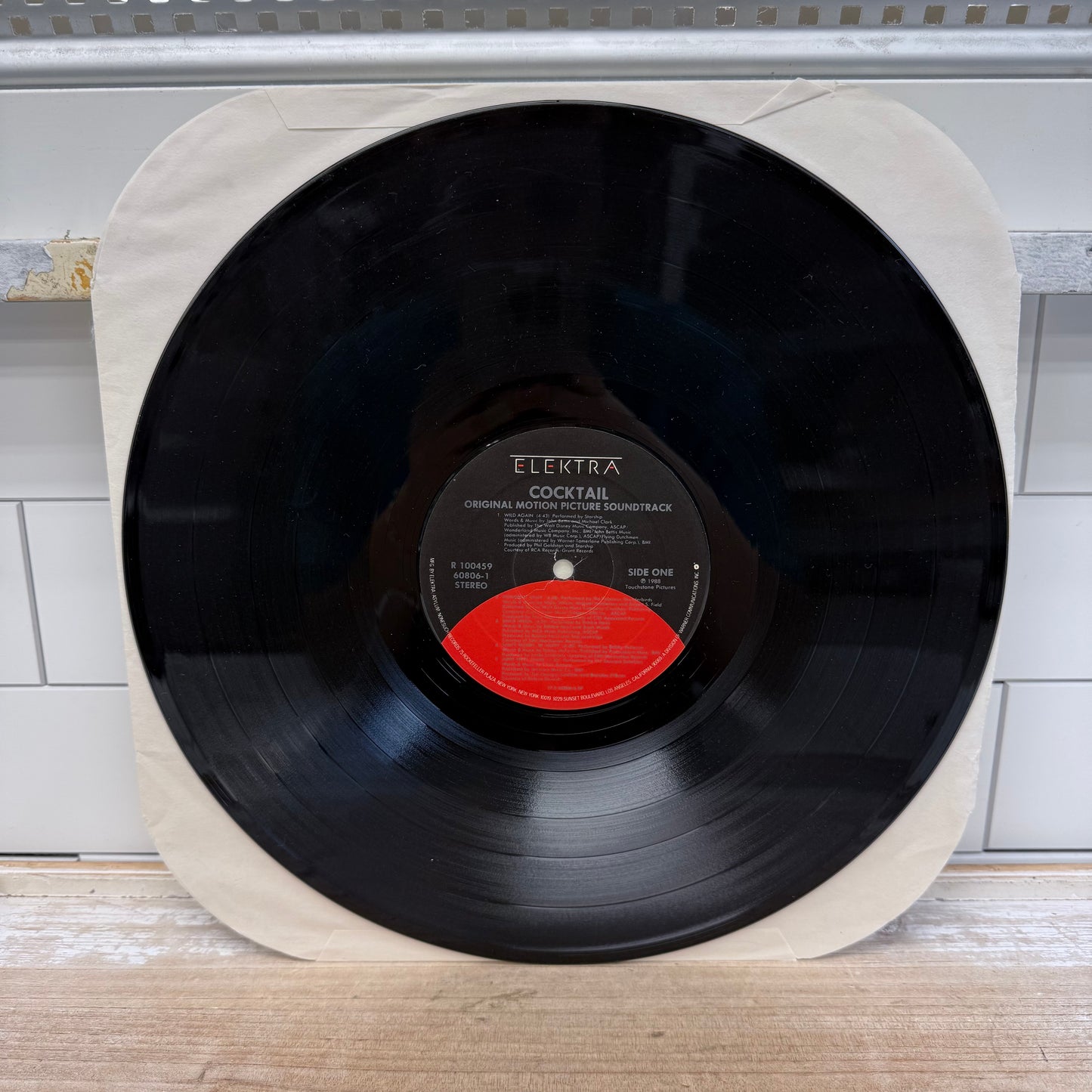 Cocktail Original Motion Picture Soundtrack Vinyl Record, 1988