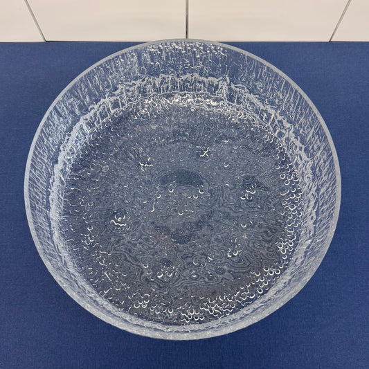 Tapio Wirkkala Iittala Aslak Icicle Glass Bowl Finland