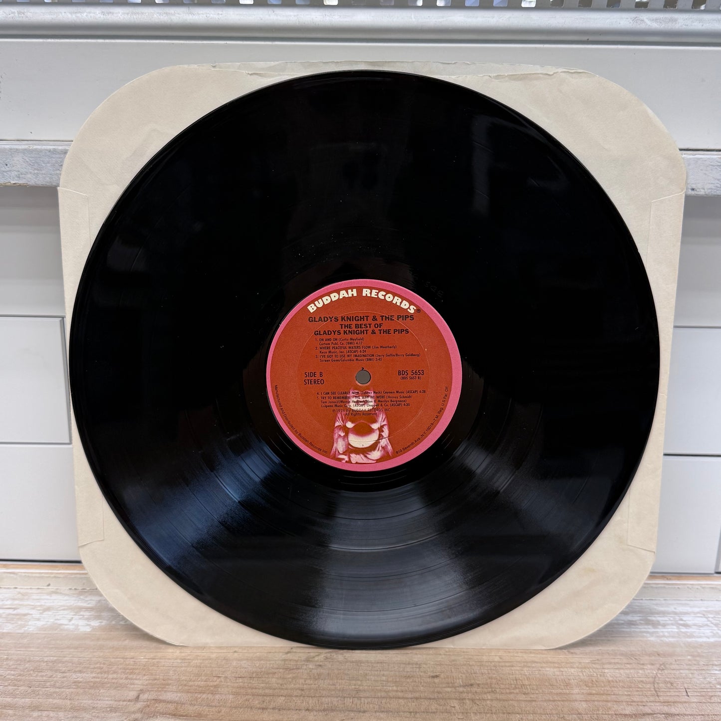 The Best of Gladys Knight & The Pips Vinyl Record, 1976