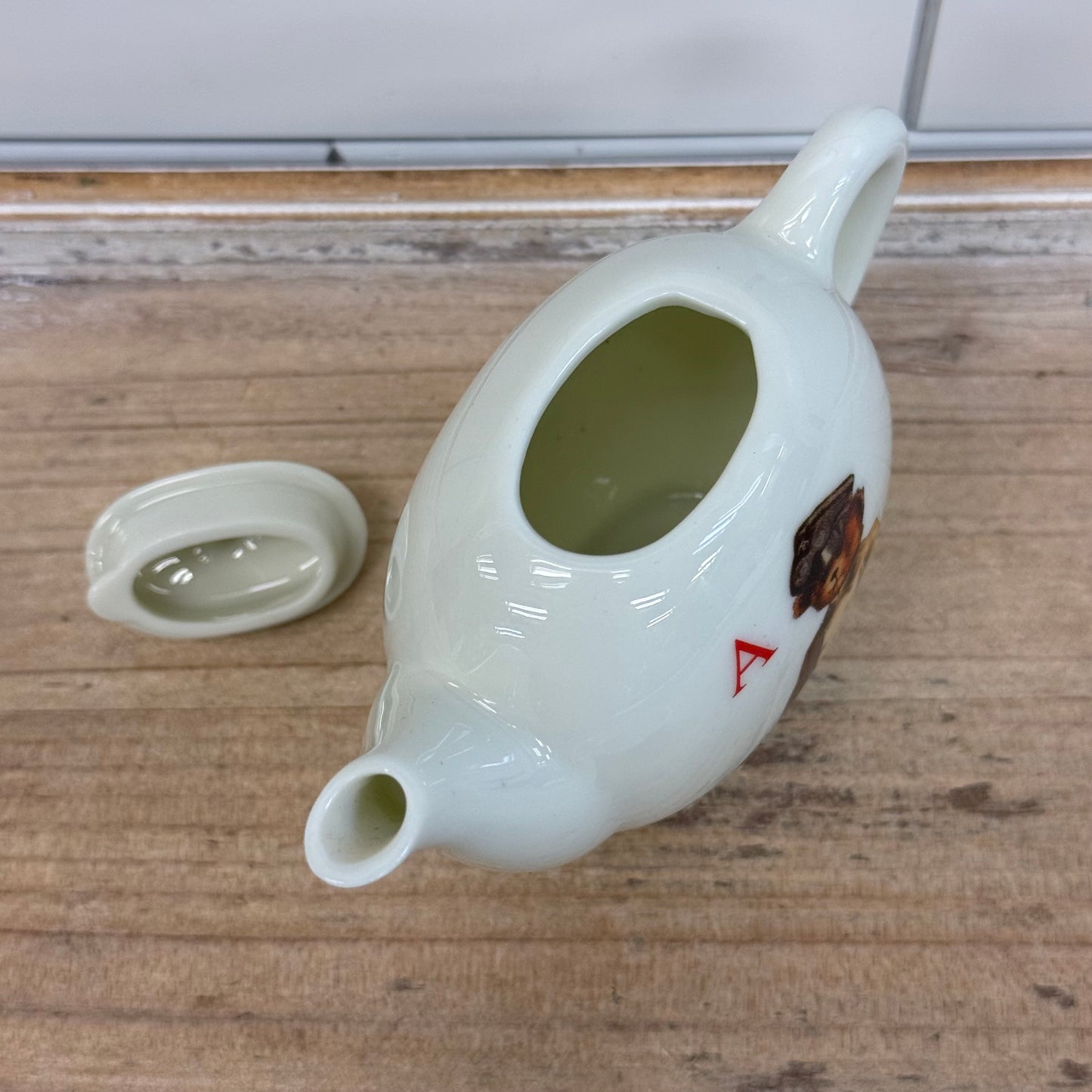 Midwest Cannon Falls Alphabet Bear Child Tea Set Porcelain