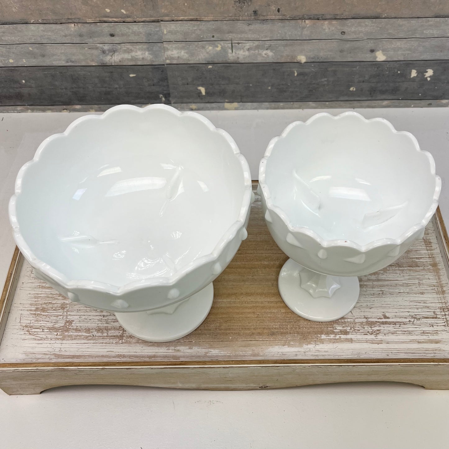 Indiana Glass Tiered Compote