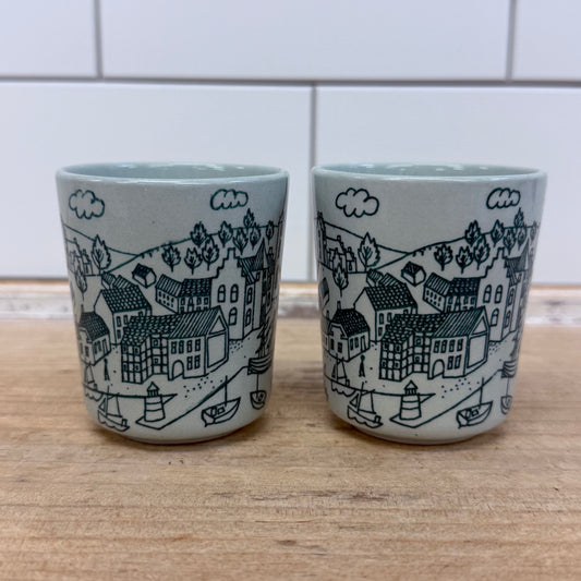 Nymolle Hoyrup Demitasse Cup & Saucer Set 1970s
