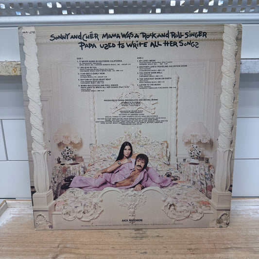 Sonny & Cher Mama Was a Rock and Roll Singer LP 1973 #MCA-2102
