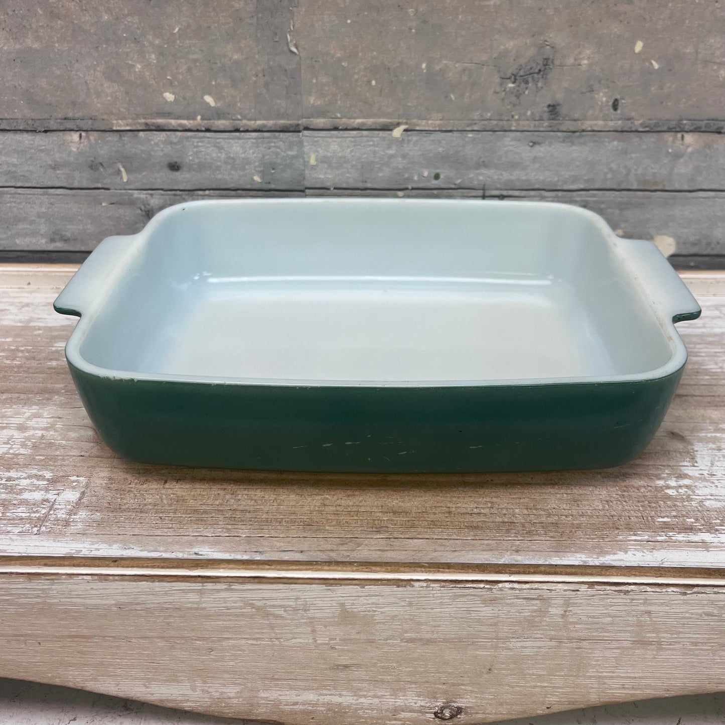 Pyrex Green Casserole Dish, #507-B