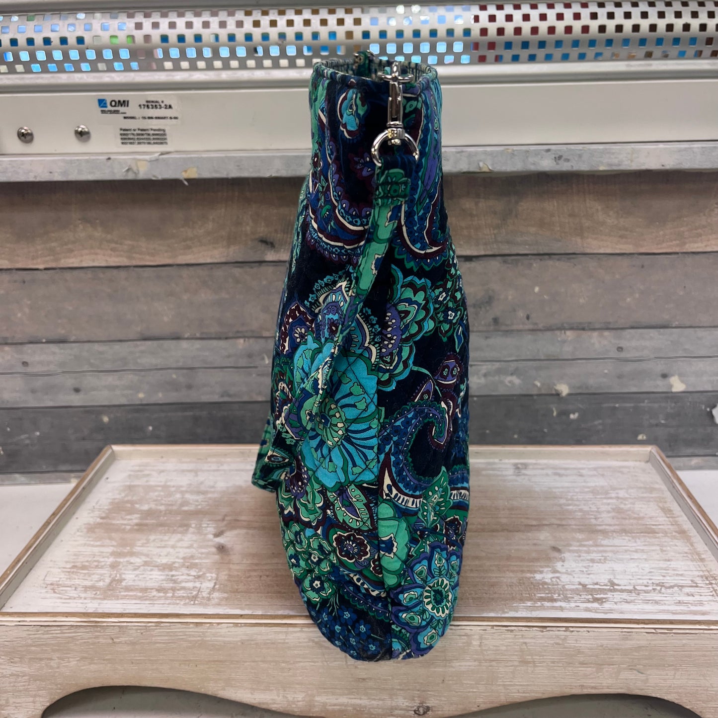 Vera Bradley Blue Rhapsody Tote Bag with Wallet, 2015
