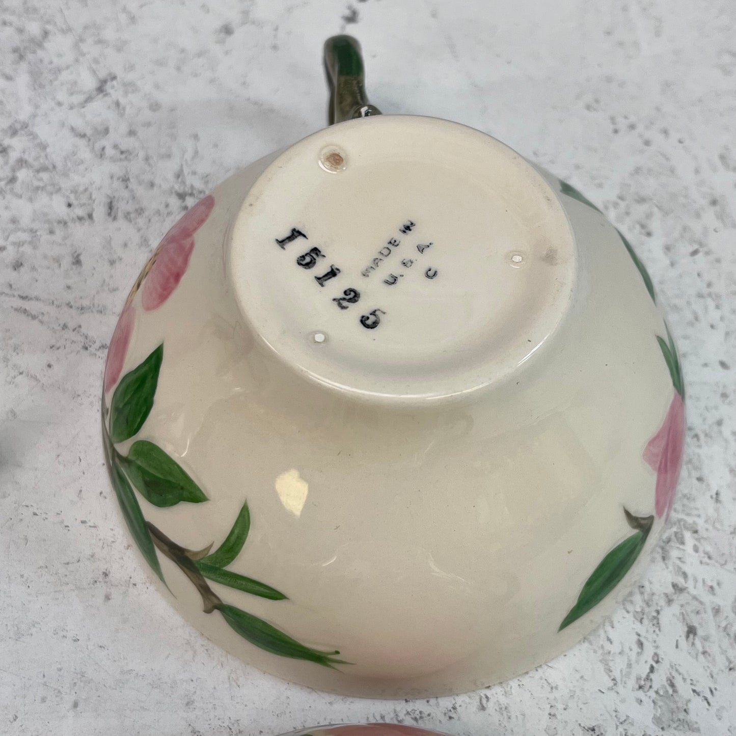 Franciscan Desert Rose Teacup and Saucer