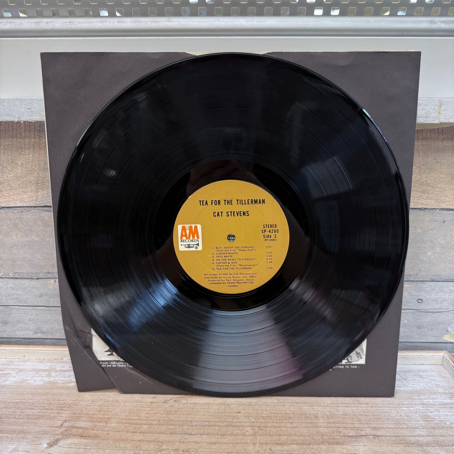 Cat Stevens Tea for the Tillerman Vinyl Record, 1970