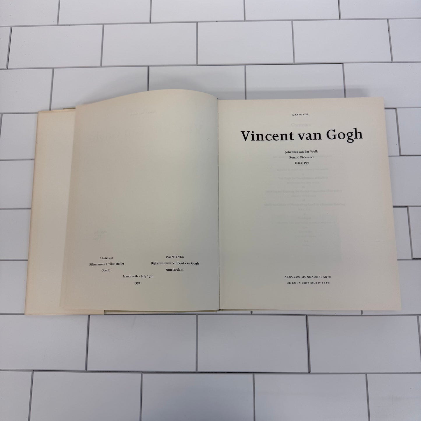 Vincent van Gogh Drawings Rijksmuseum, 1990