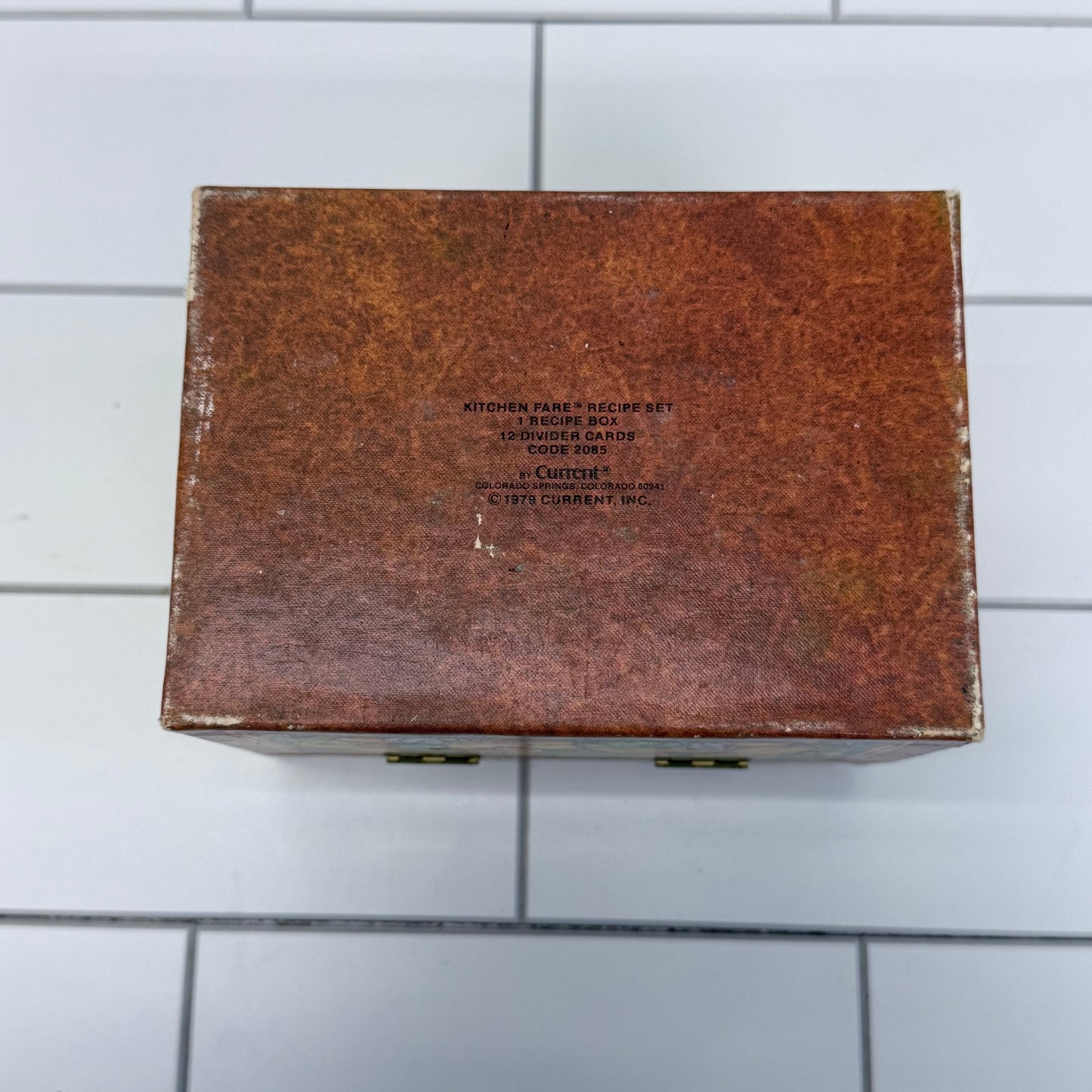 The Current Co. Vegetable Recipe Box, 1979