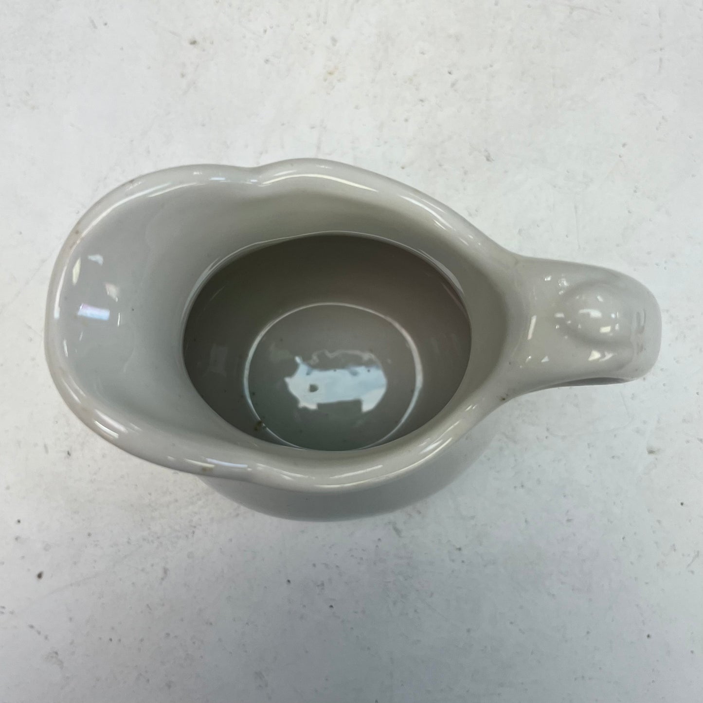 Vintage Buffalo China Pottery Creamer