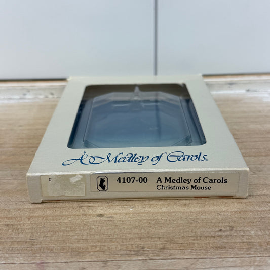 Ball Corp. Christmas Mouse Ornament, Acrylic