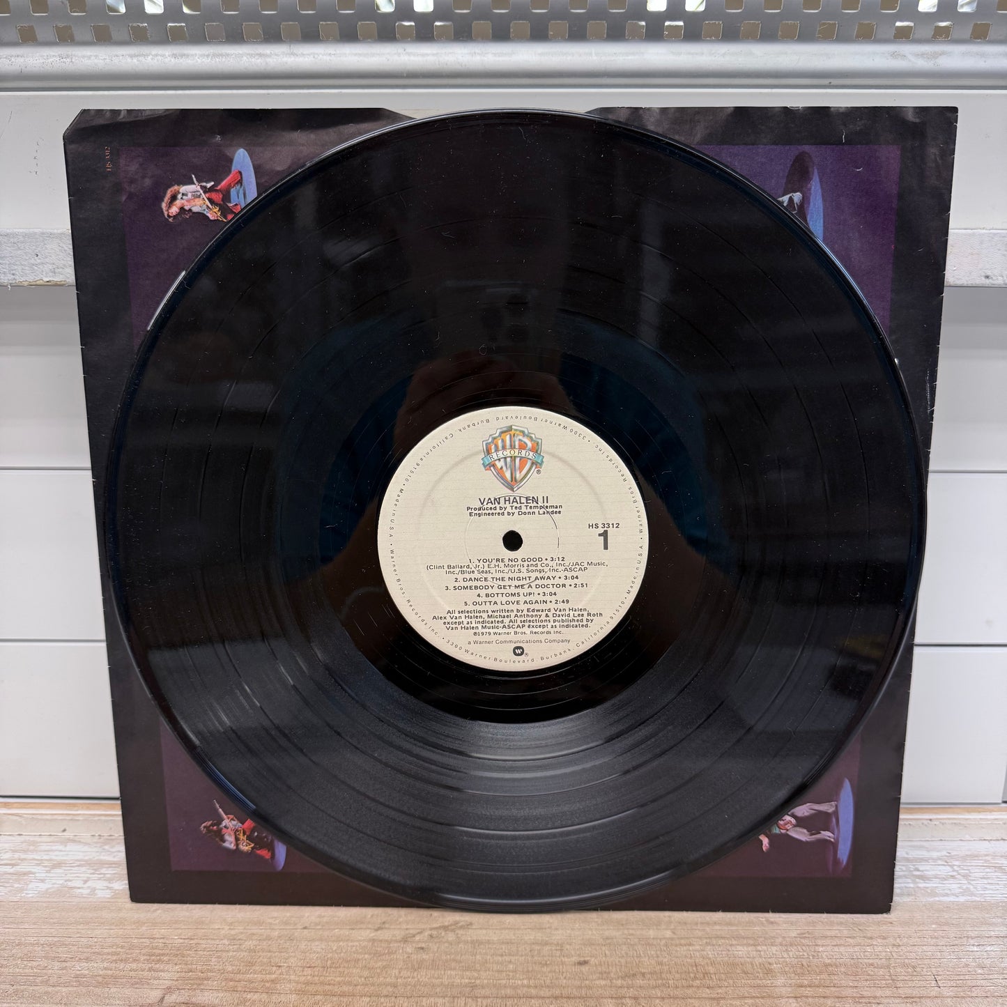 Van Halen II Vinyl Record, 1979