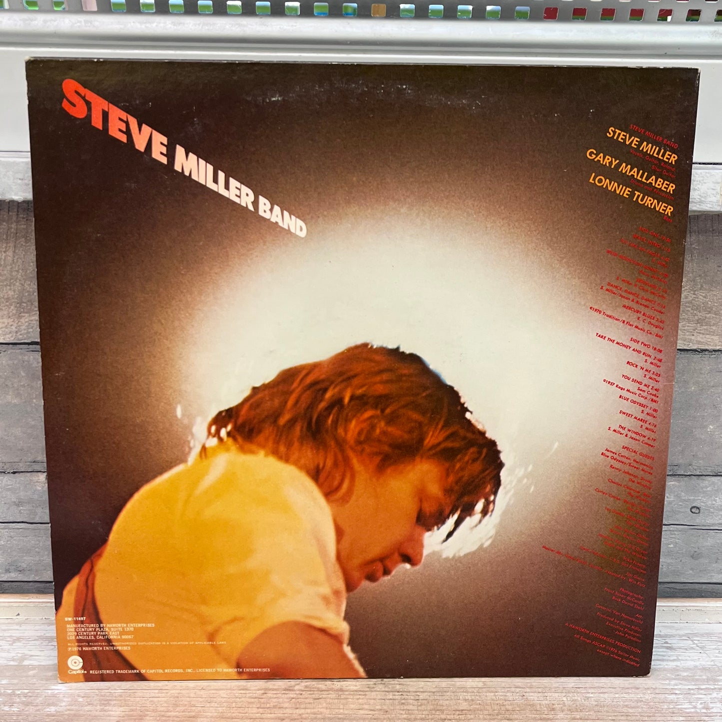 Steve Miller Band Fly Like an Eagle Vinyl Record, 1976