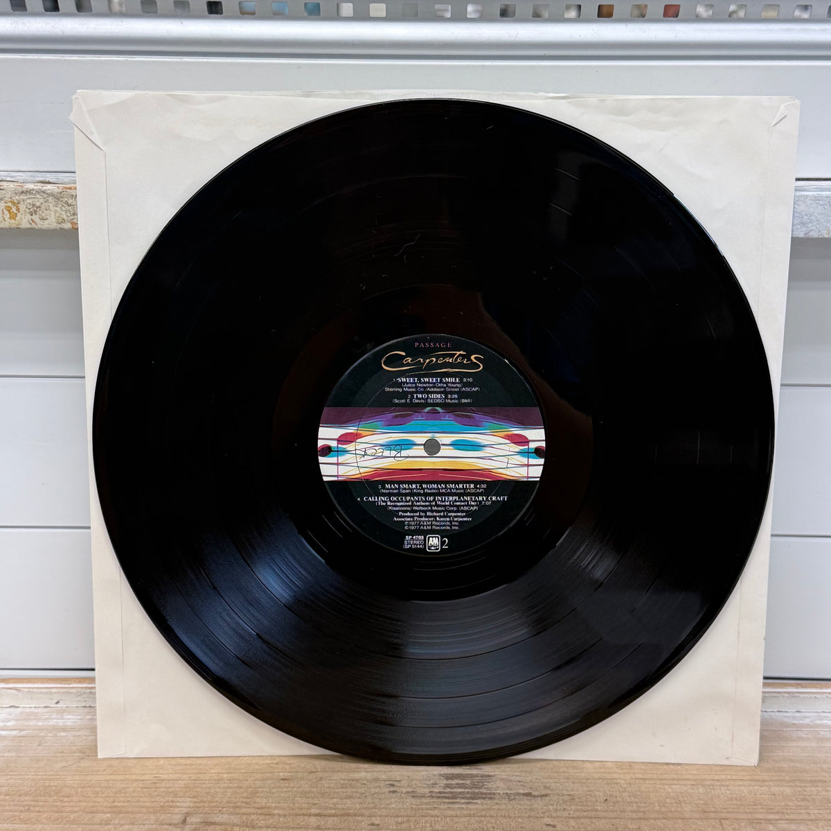 Carpenters Passage Vinyl LP 1977 - SP-4703